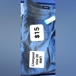 Liverpool Capri jeans NWT